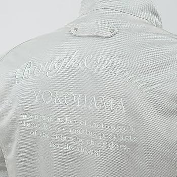 新品未使用　ラフ＆ロード　 メッシュ ライディングジャケット 　シルバー　L Amazon | ラフアンドロード(ROUGH&ROAD) ライディングZIP